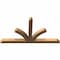 Ekena Millwork Richland Timber Gable Bracket, Western Red Cedar, 96"W x 52"H x 5 1/2"D x 5 1/2"F, 13/12 Pitch GBW096X52X0606RIC00SWR - alternate 3